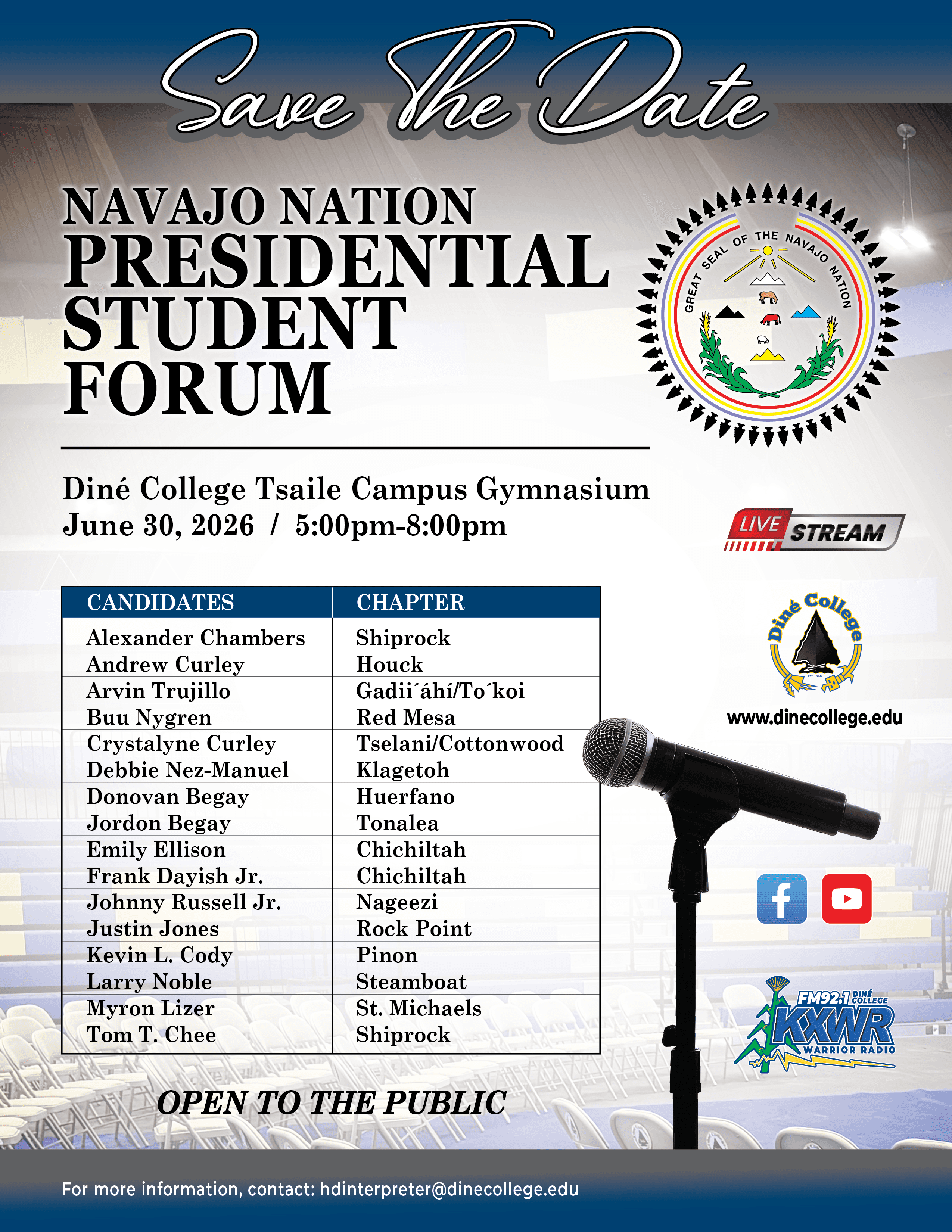 Navajo Nation Presidential Student Forum